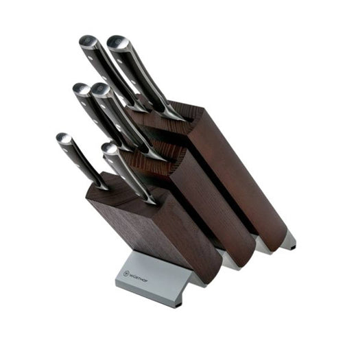 Wusthof Ikon 7 Piece Knife Block Set