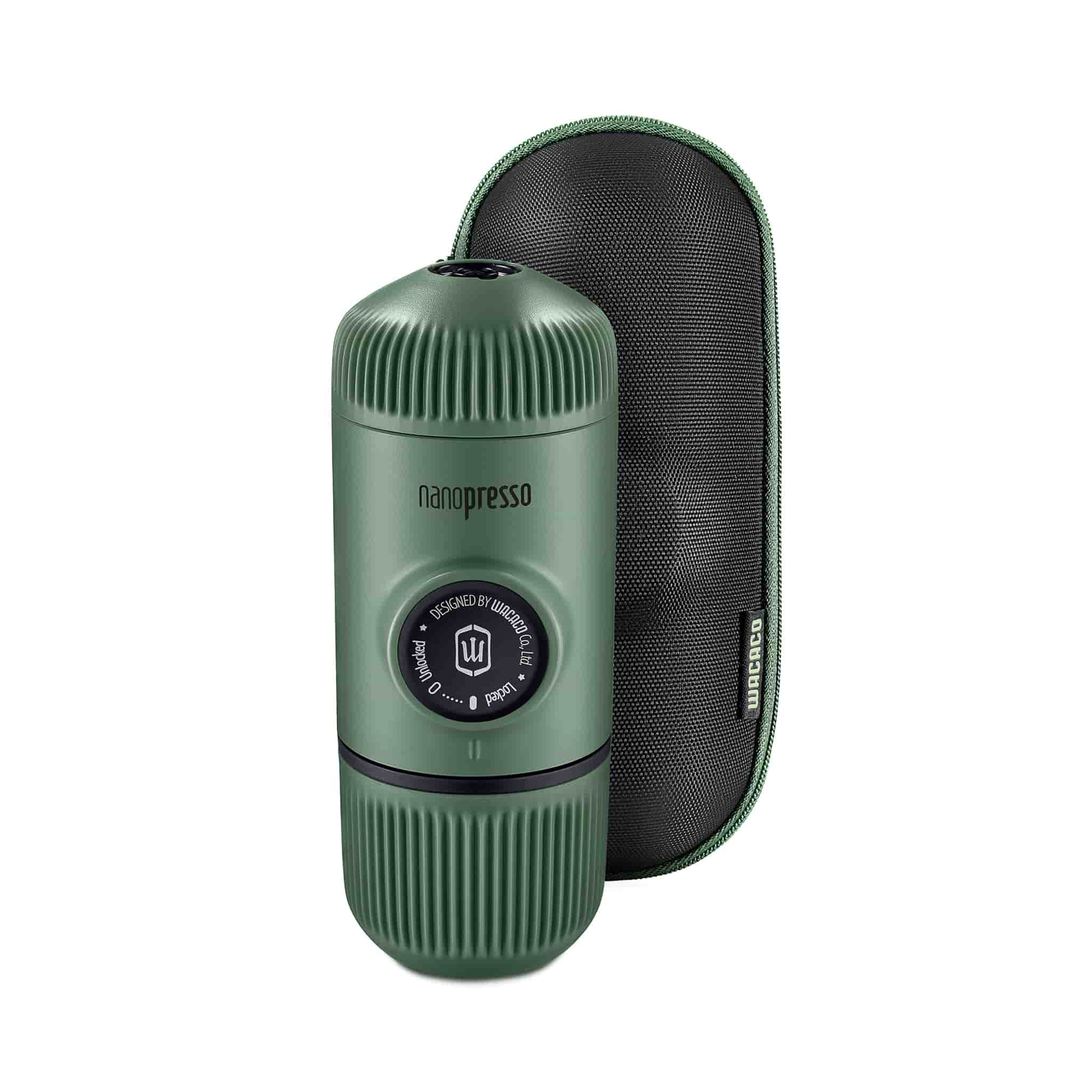 Wacaco Nanopresso Moss Green Elements Handheld Espresso Maker