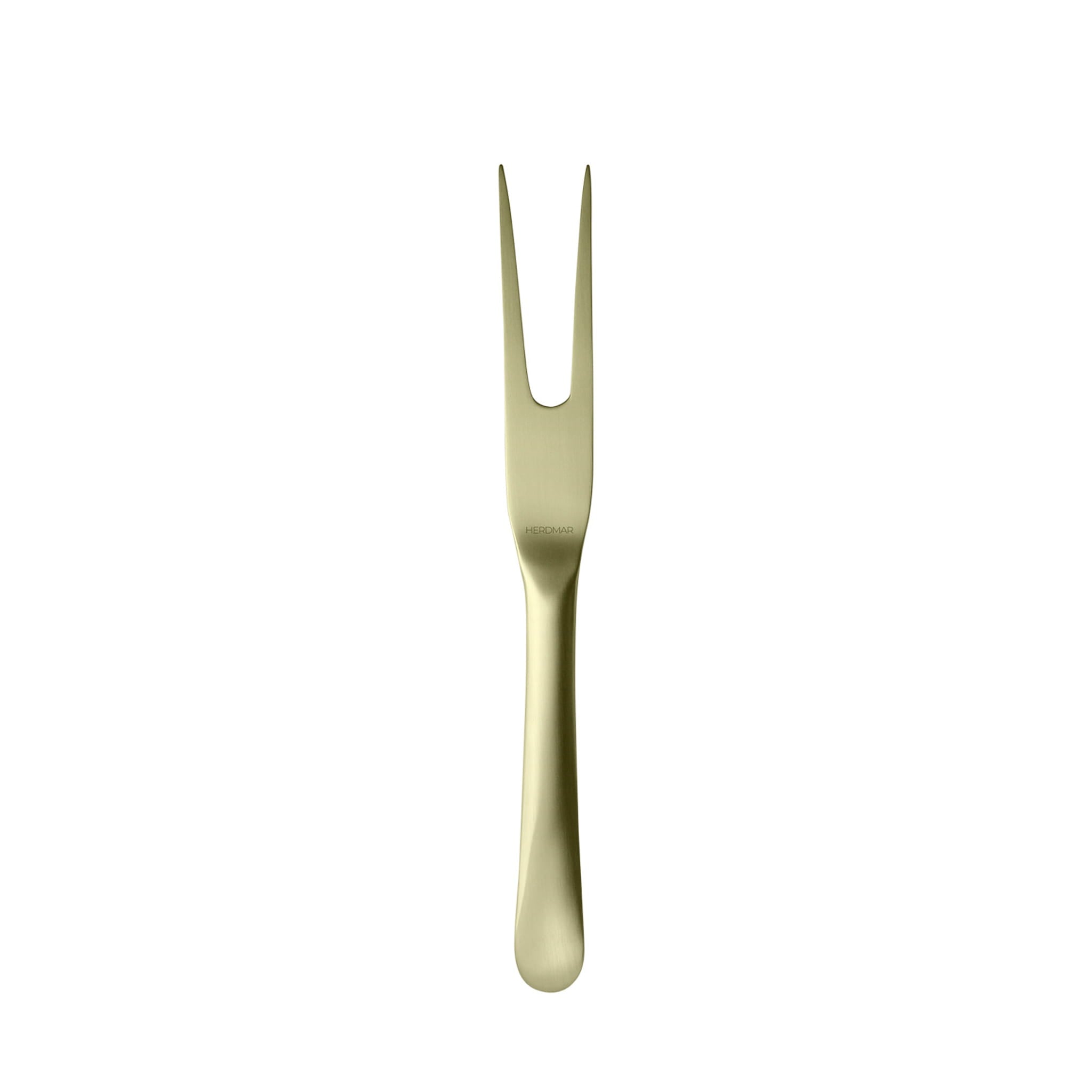 Brushed Champagne Gold Cheese Fork