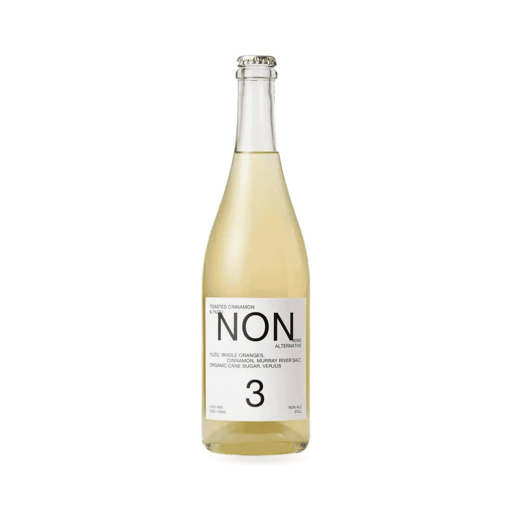 NON3 Toasted Cinnamon & Yuzu Non Alcoholic Wine, 750ml