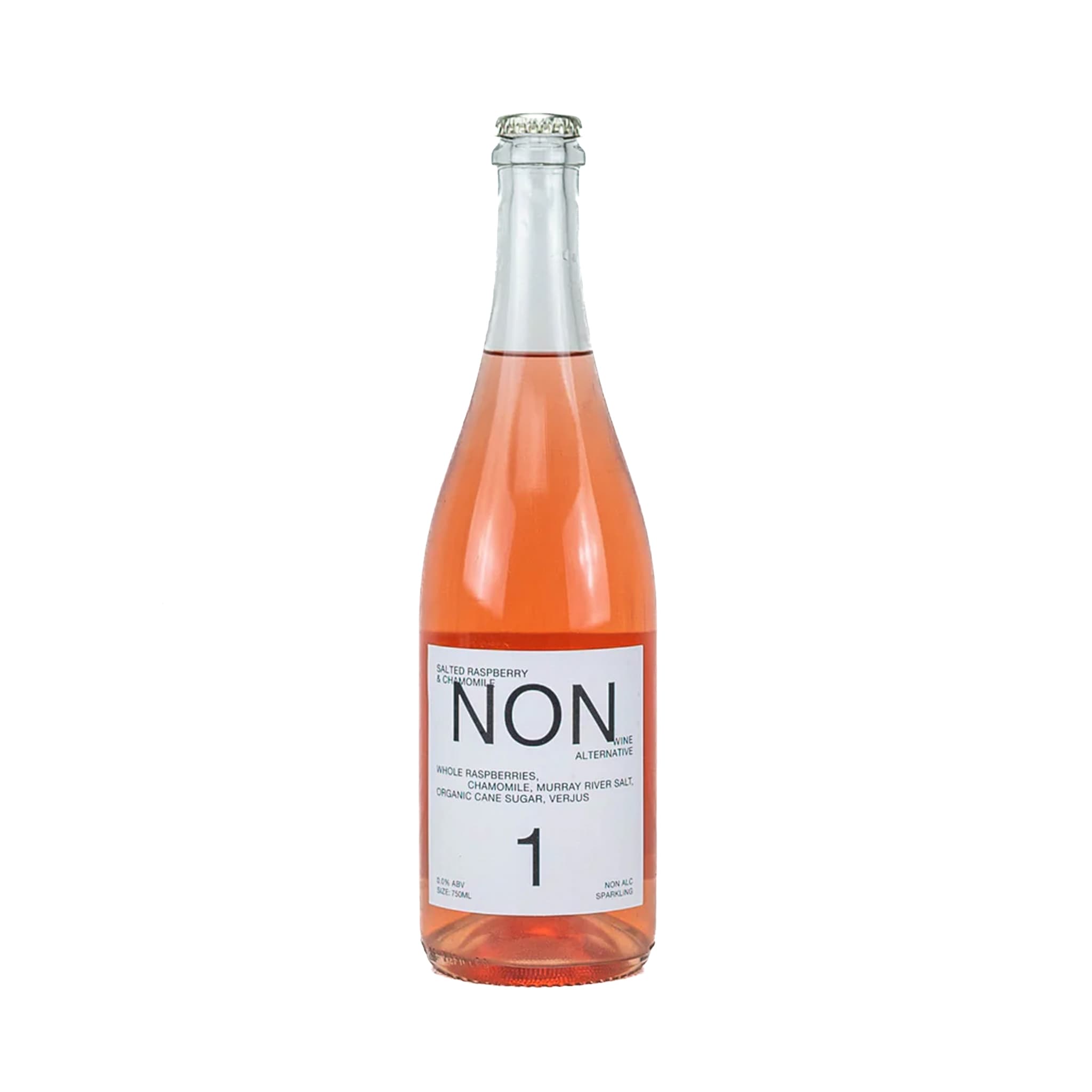 NON1 Salted Raspberry & Chamomile Non Alcoholic Wine, 750ml