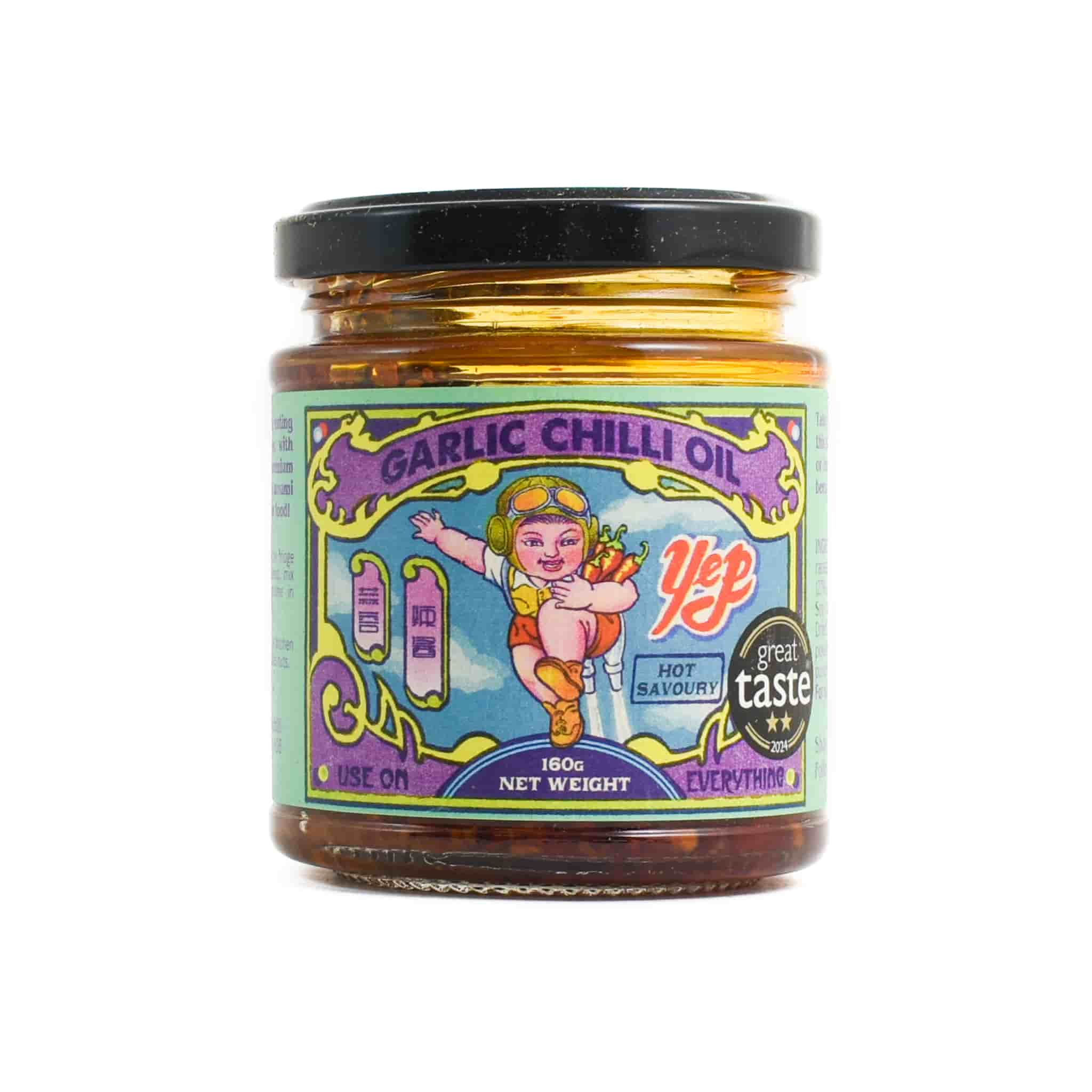 Yep Kitchen Garlic Chilli Oil, 160g