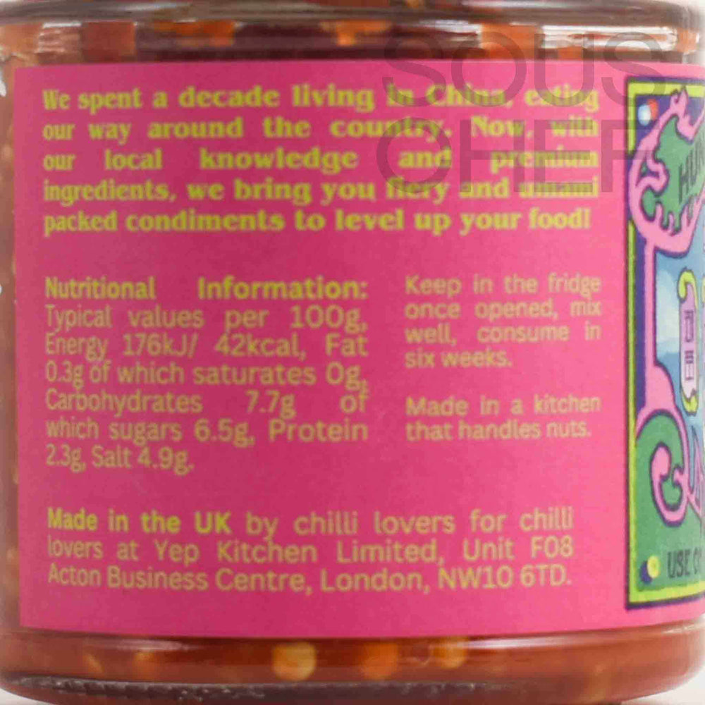 Yep Kitchen Hunan Salted Chillies, 160g