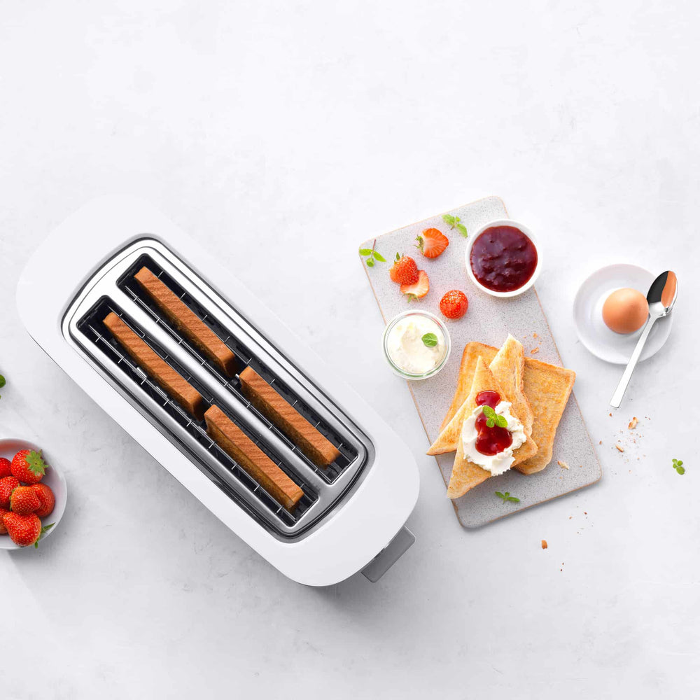 Zwilling Enfinigy Silver Toaster, 2 Long Slots