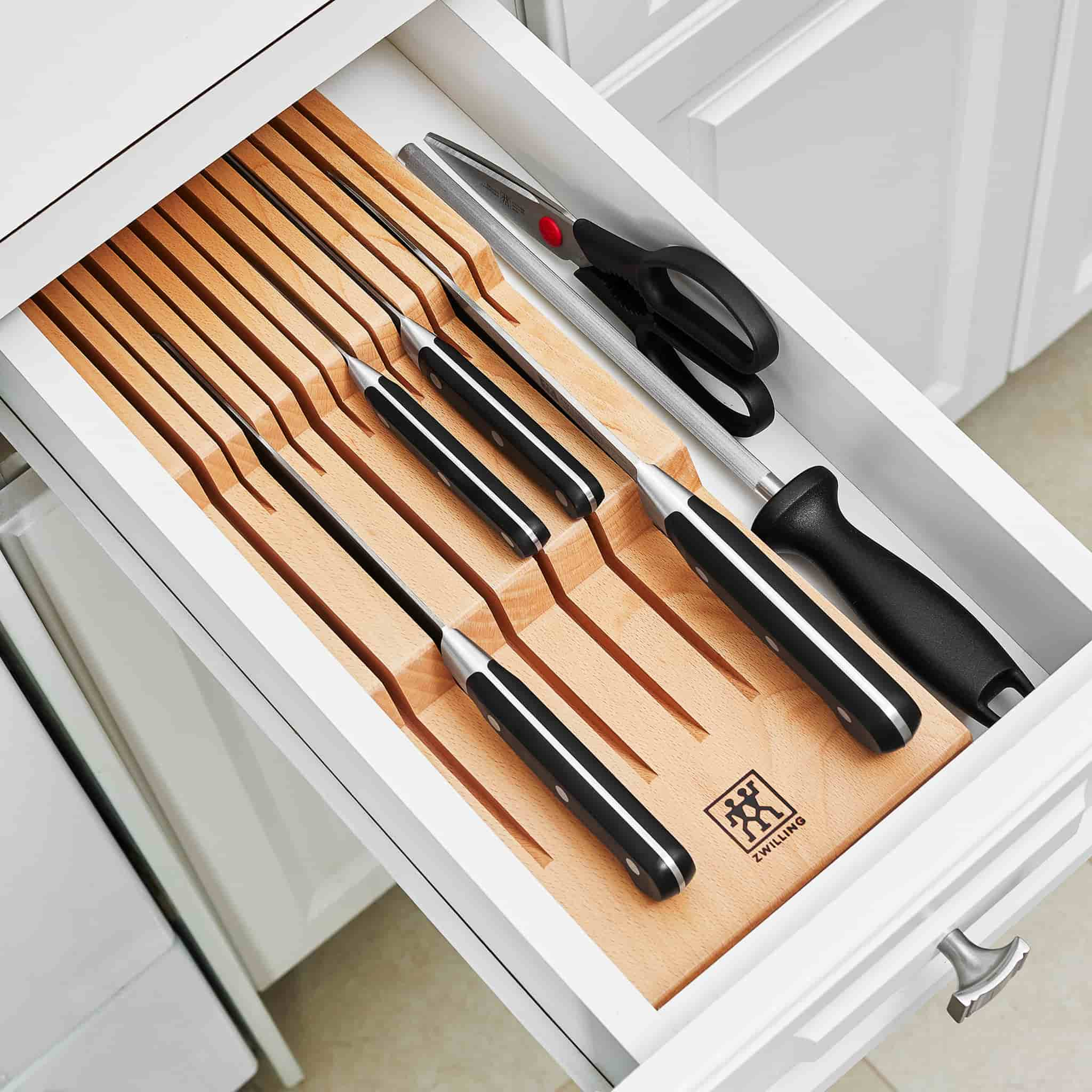 Zwilling Beechwood 12 Slot Knife Storage