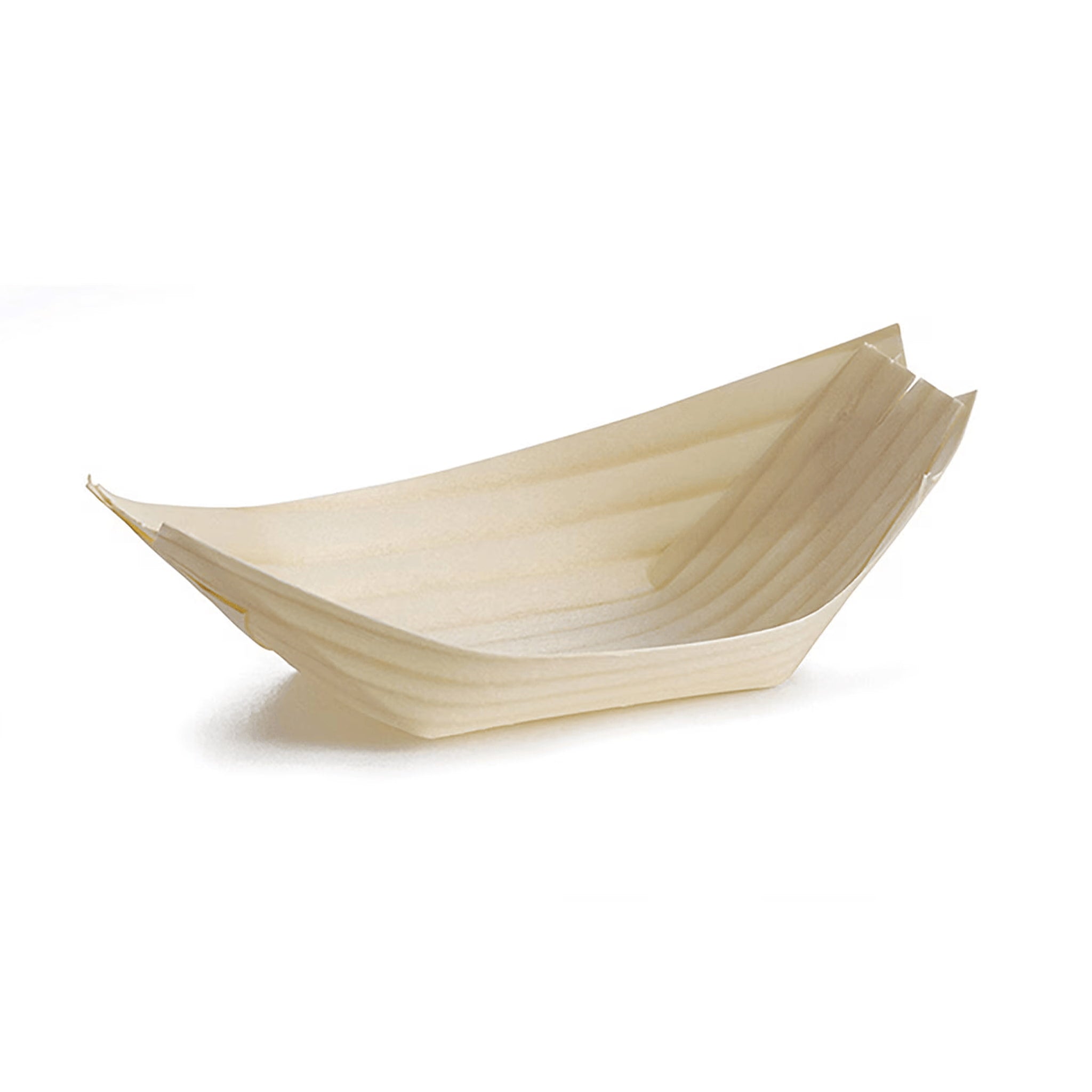 Set of 50 Bamboo Canape Boats