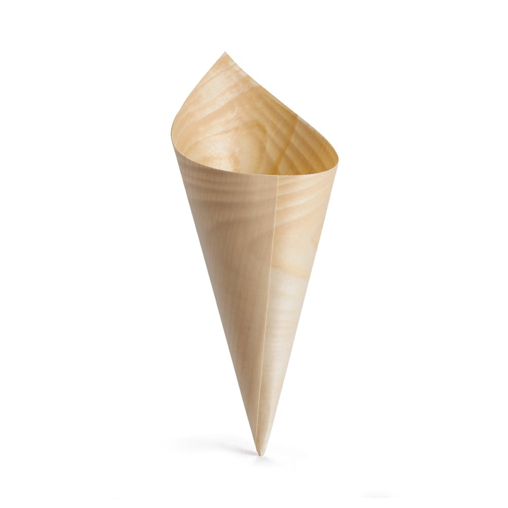 Set of 50 Bamboo Canape Cones