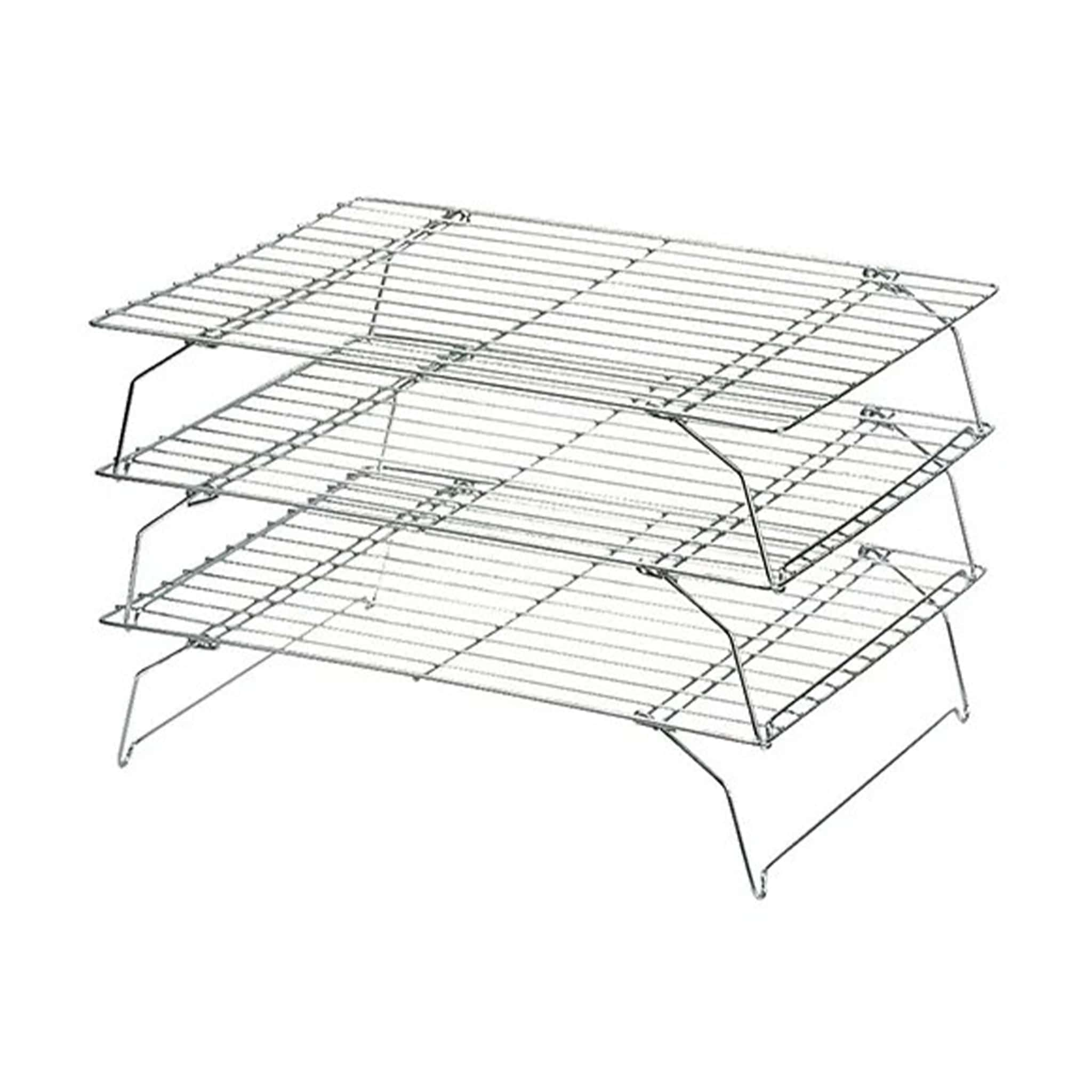 Dexam Set of 3 Stackable Cooling Racks, 34x25cm