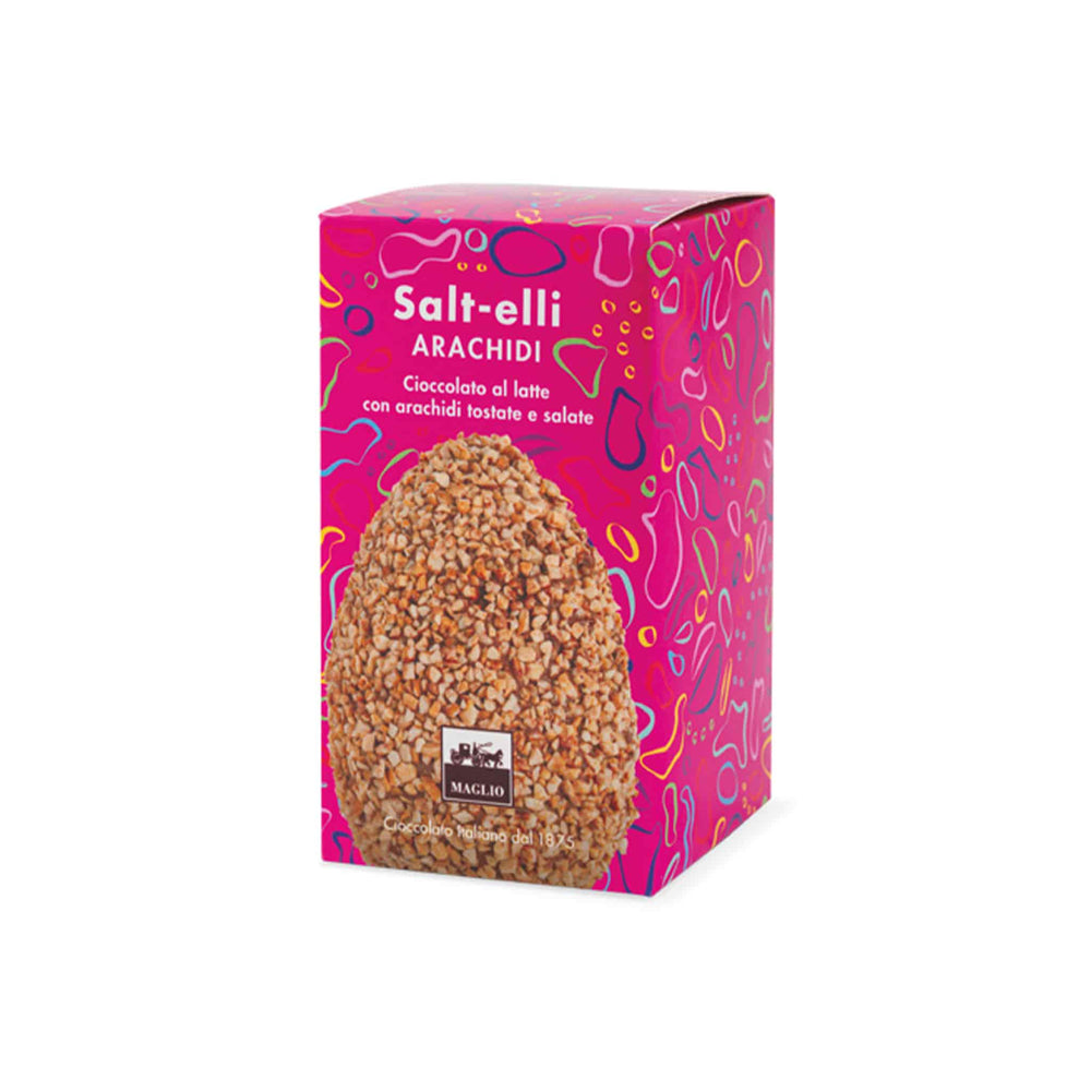 Maglio Milk Chocolate & Roasted Salted Peanuts Easter Egg, 90g