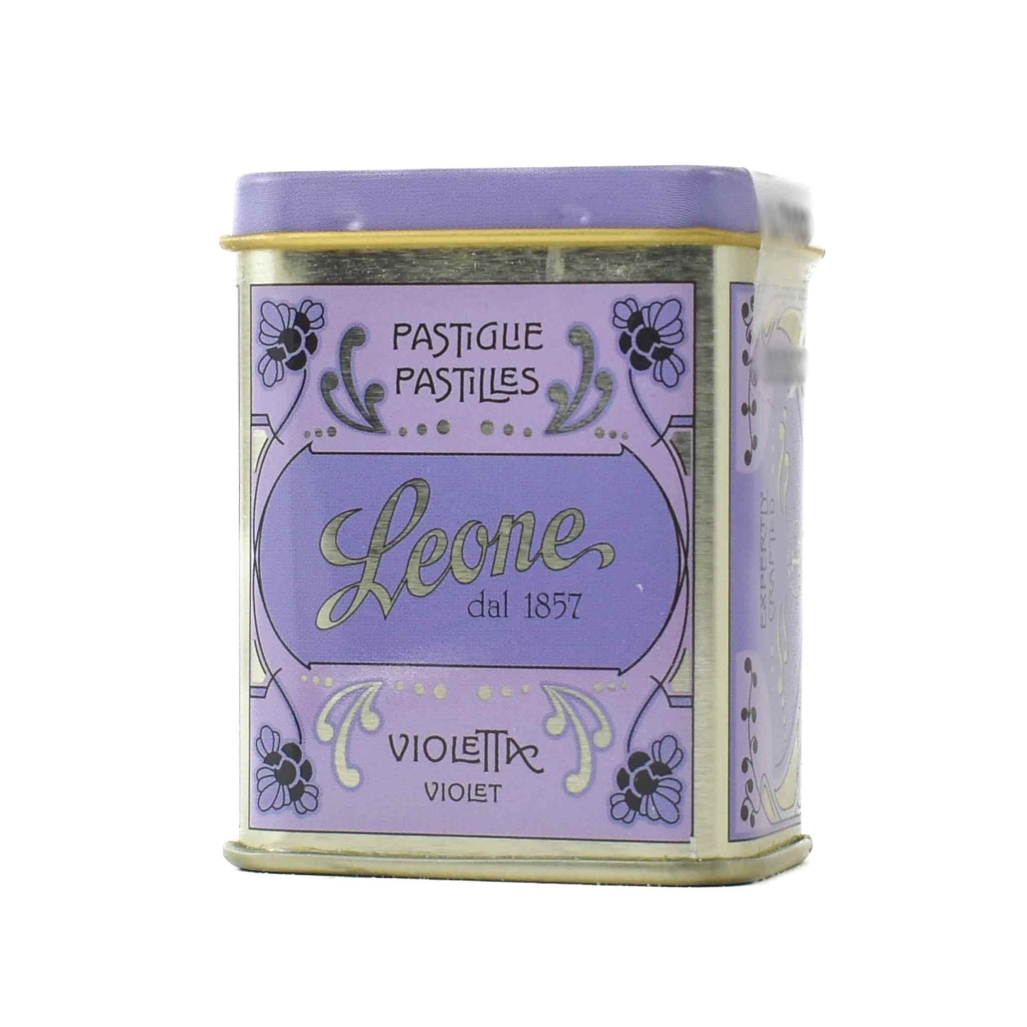 Leone Violet Candies In Classic Tin 30g | Buy online UK – Sous Chef UK