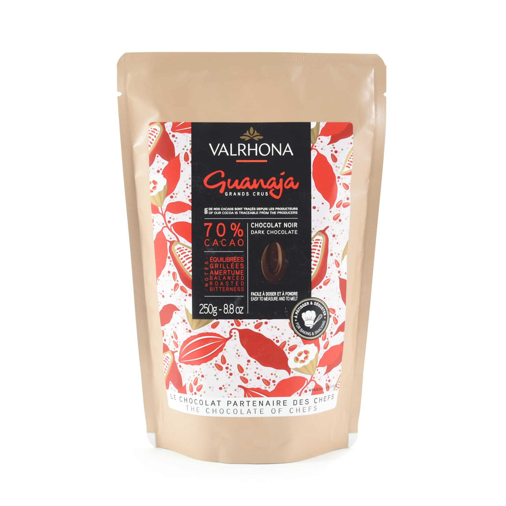 Valrhona Guanaja 70% Dark Chocolate Chips