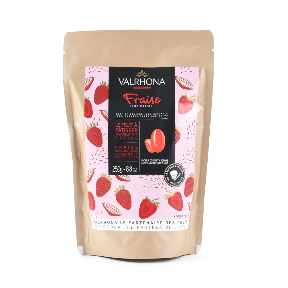 Valrhona Strawberry Couverture 250g