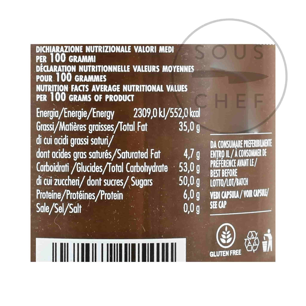 Alpenzu Hazelnut and Cocoa Cream, Palm Oil Free 250g