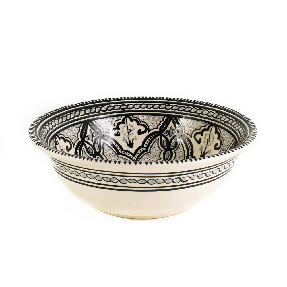 Alyasamin Patterned Deep Serving Bowl 25cm