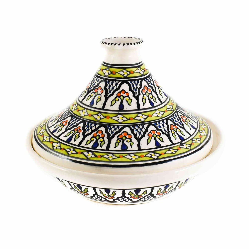 Azraq Patterned Tajine 25cm