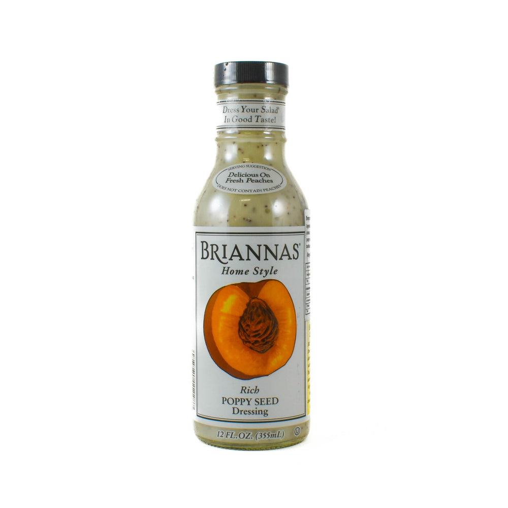 Briannas Rich Poppy Seed Dressing, 355ml