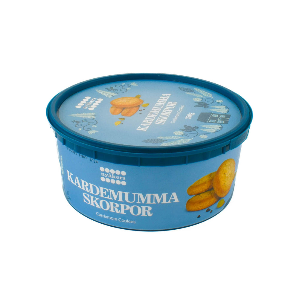 Nyakers Cardamon Cookies In Plastic Tub 350g