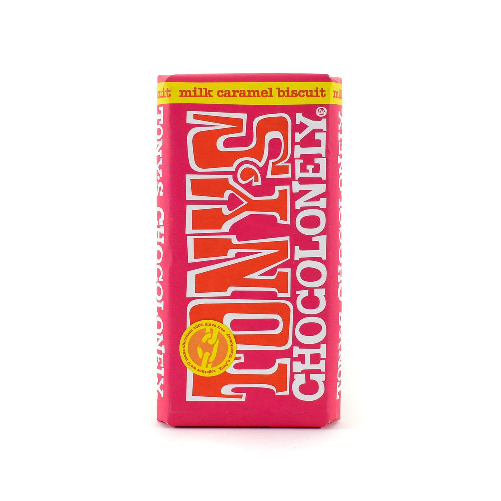 Tony's Chocolonely Milk Caramel Biscuit 180g