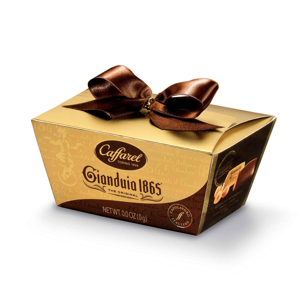 Caffarel Gianduia Ballotin With Bow 120g box