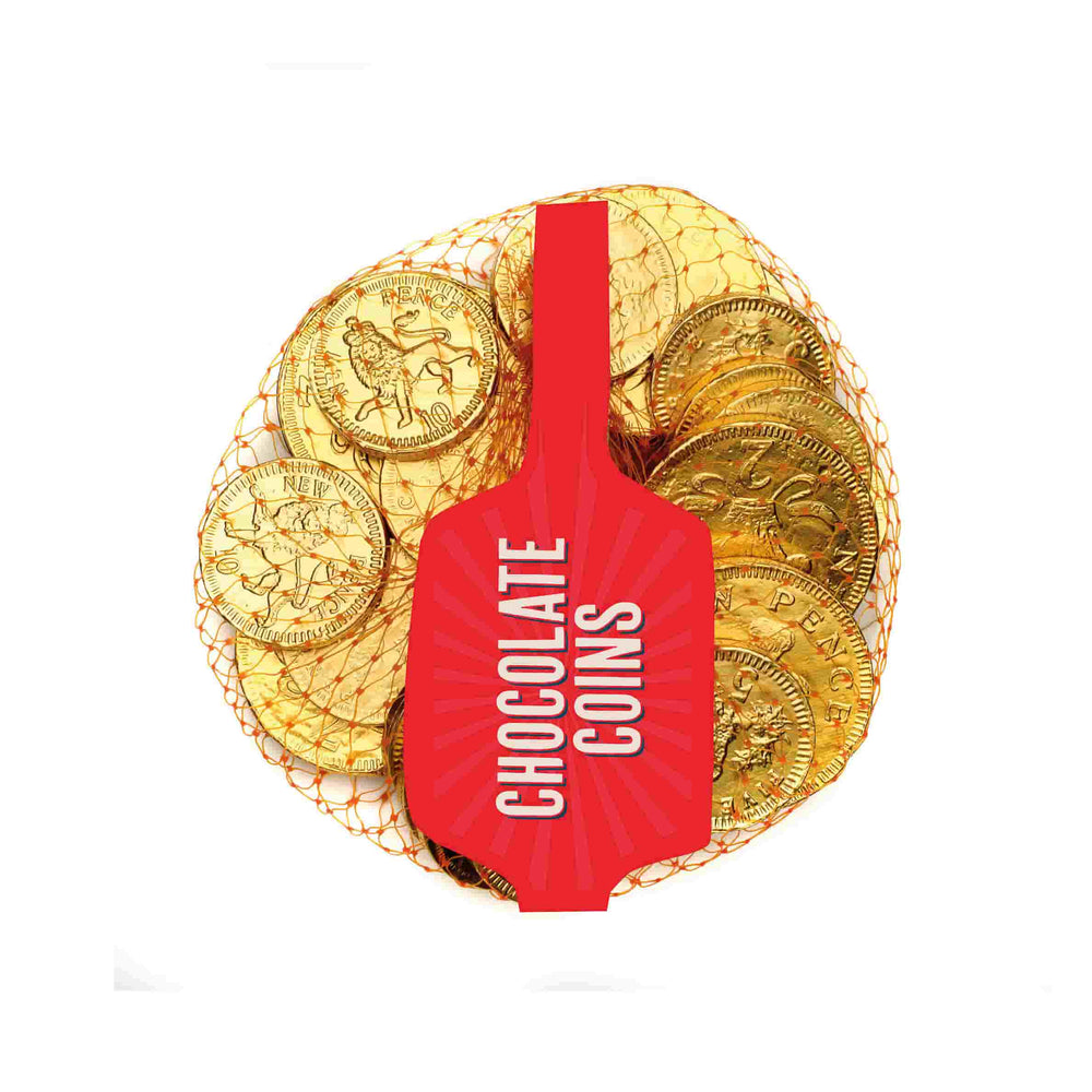 Gold Milk Chocolate Coins 100g