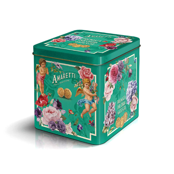 Angels Amaretti Tin 200g front