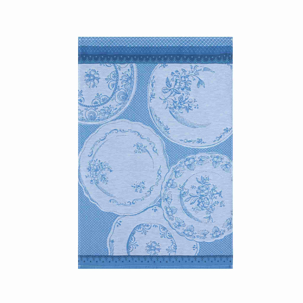 French Tea Towel - Assiettes Anciennes