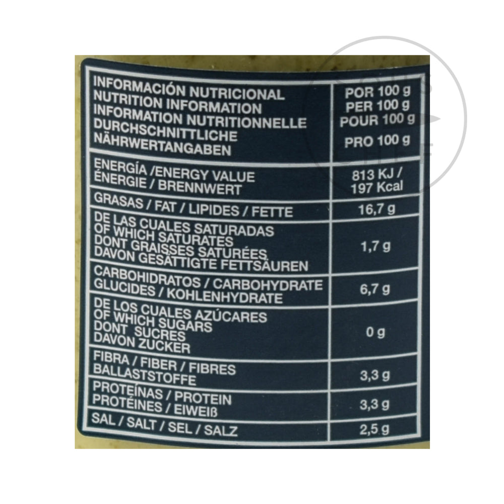 Garden Delights Artichoke Paste 212ml Nutritional information & Ingredients