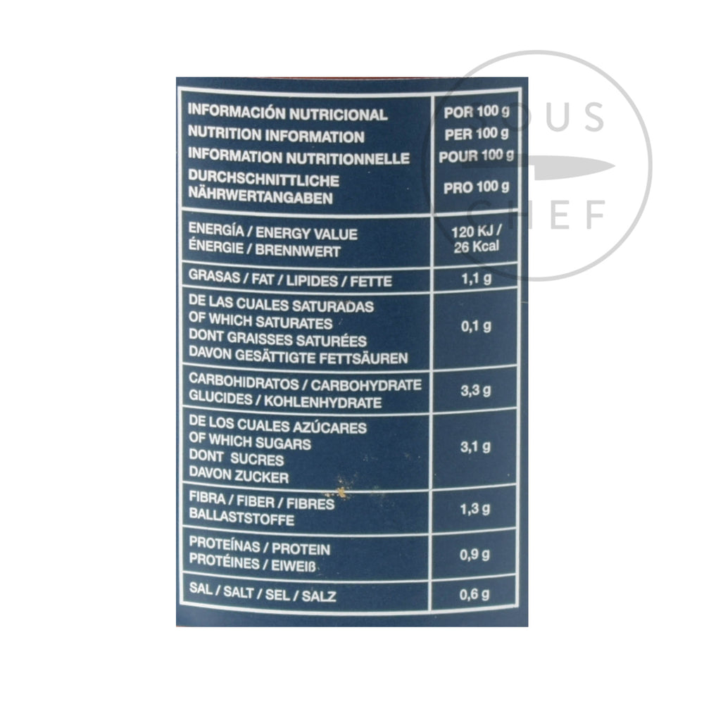 Garden Delights Spanish Gazpacho 490ml Ingredients Nutritional Information