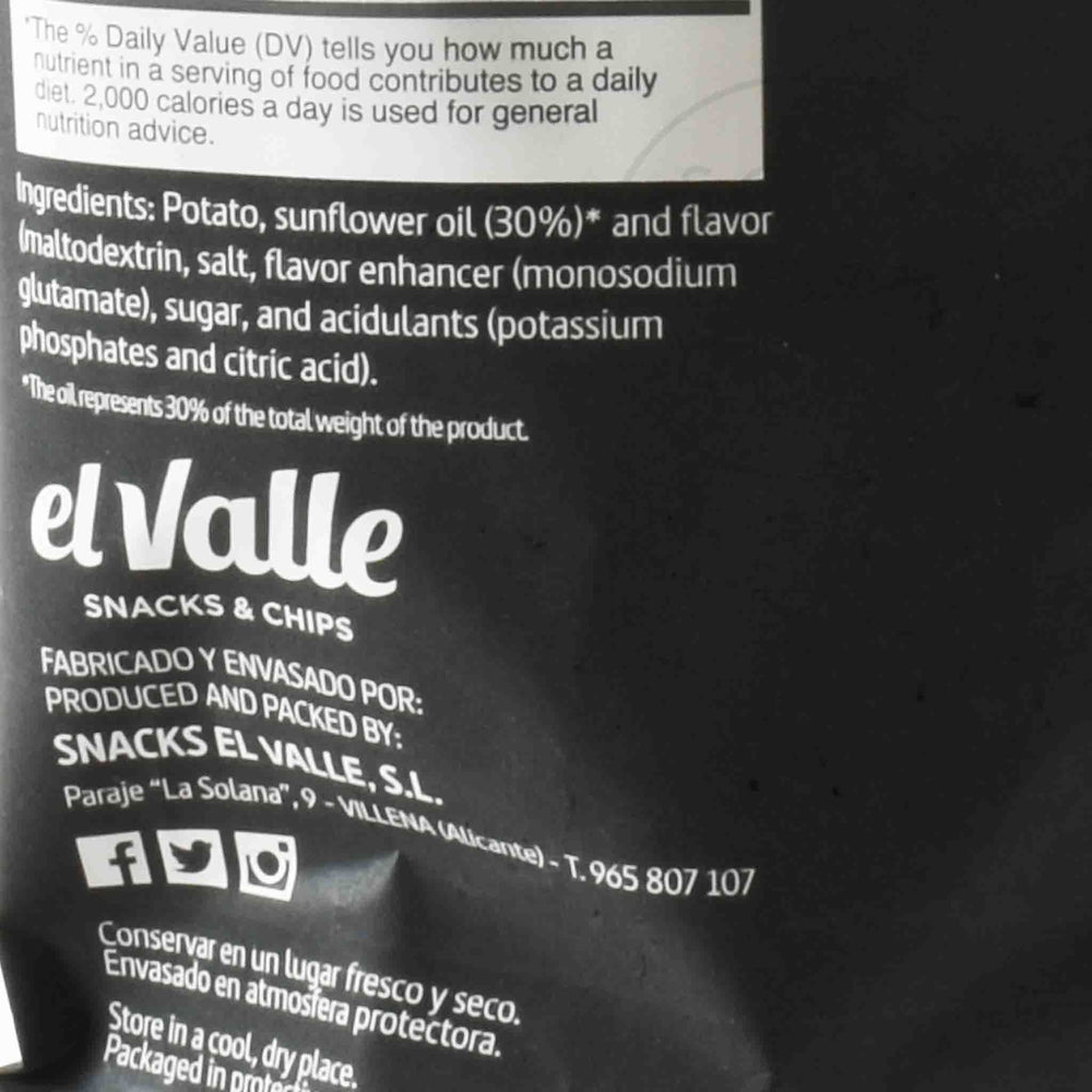 el Valle Black Truffle Crisps, 150g