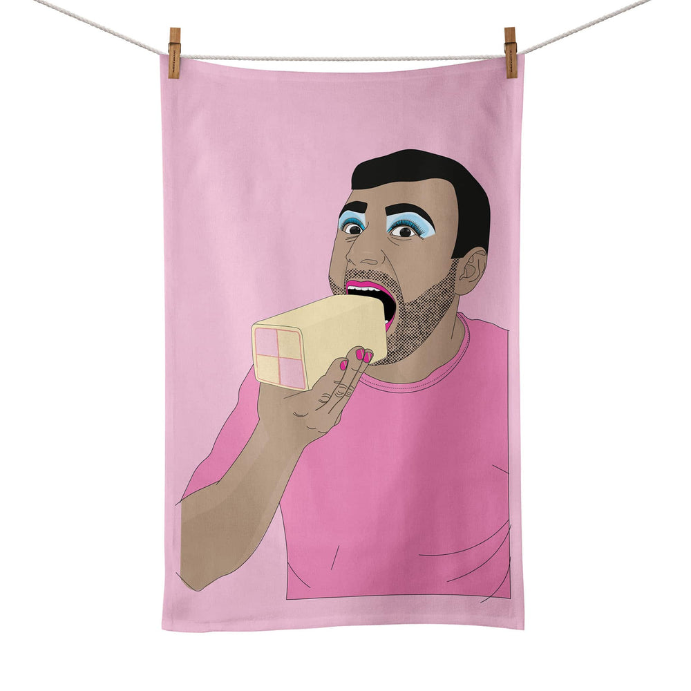 Battenberg Tea Towel