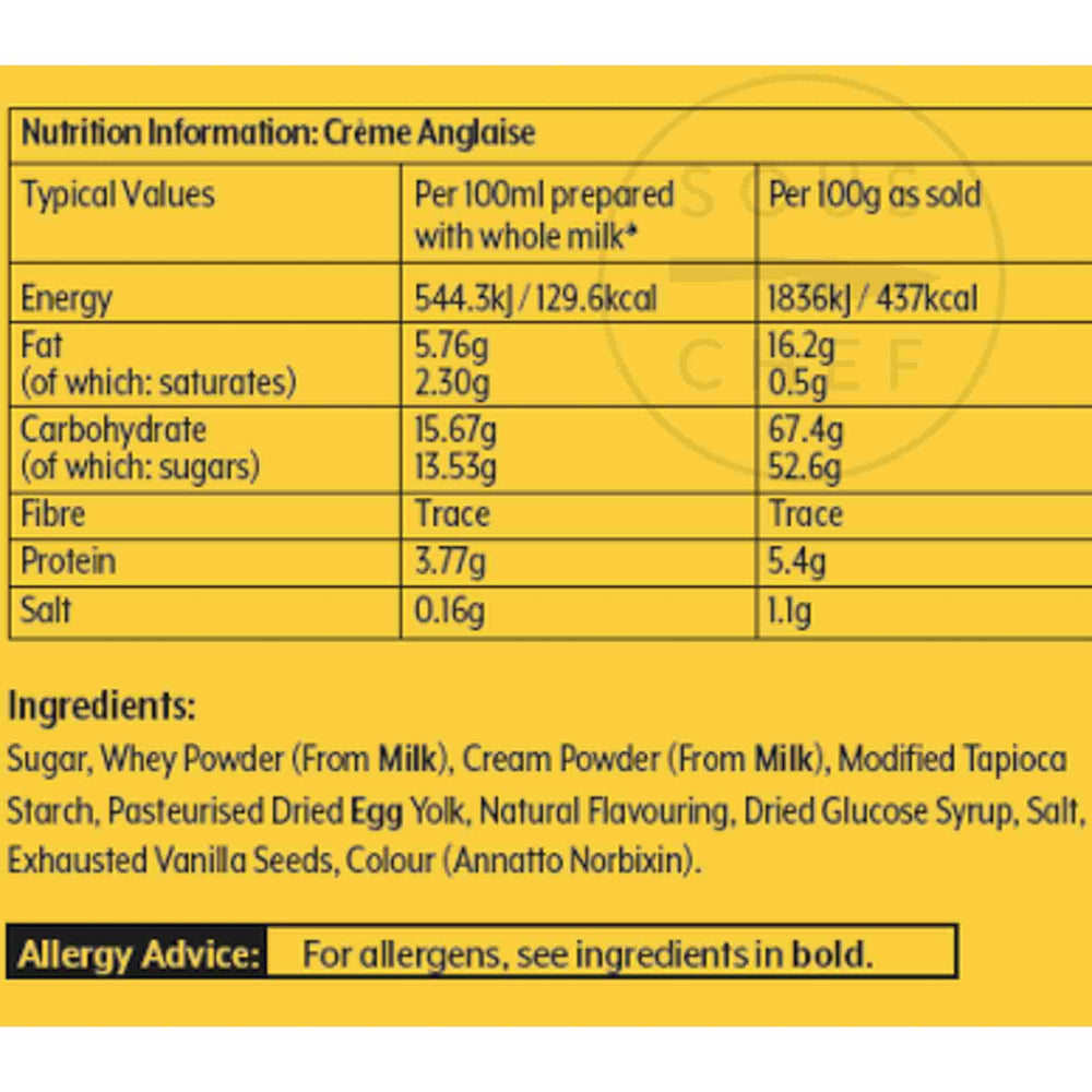 Essential Cuisine Sweet Crème Anglaise Sauce 1.02kg