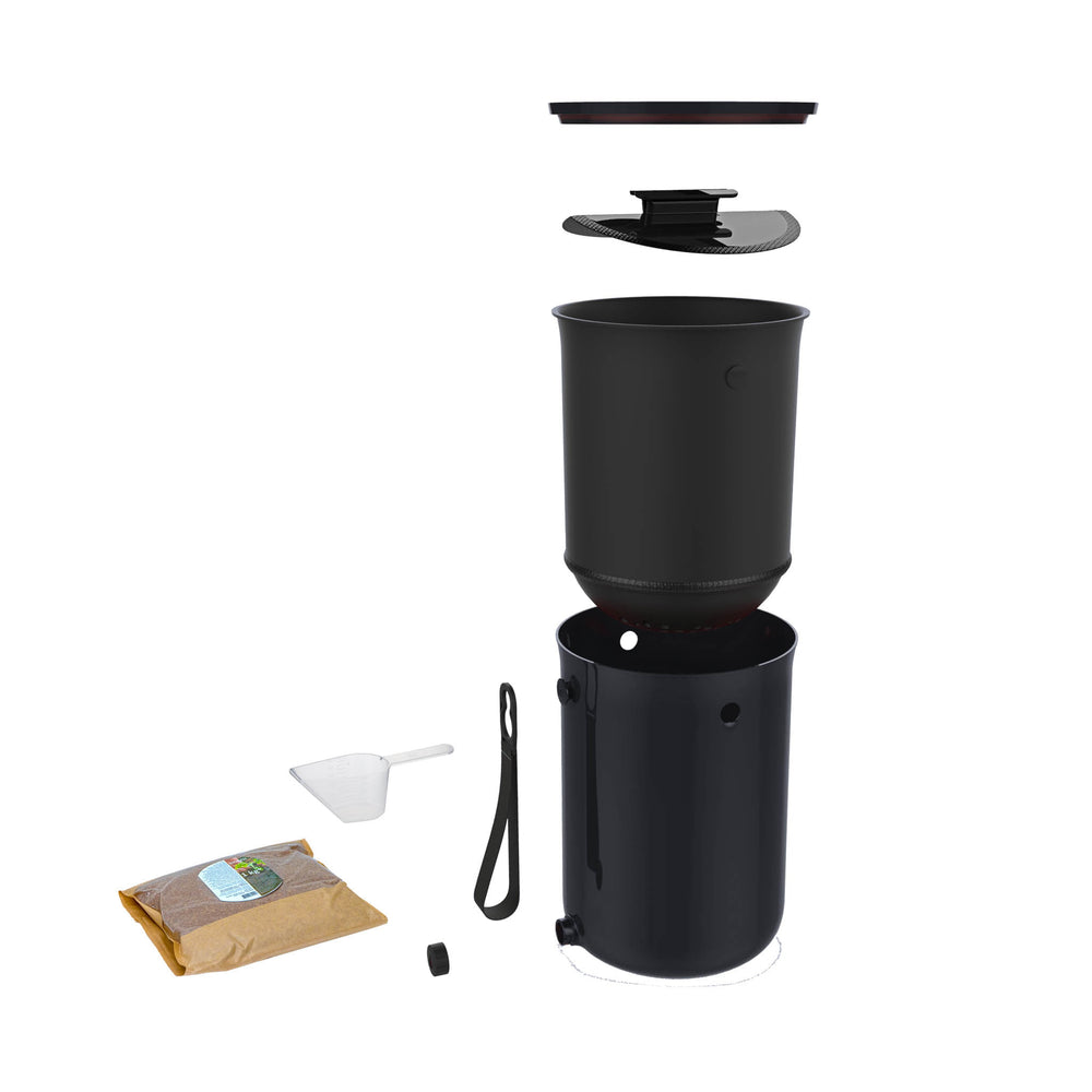 Skaza Organko II Ocean Black Kitchen Composter