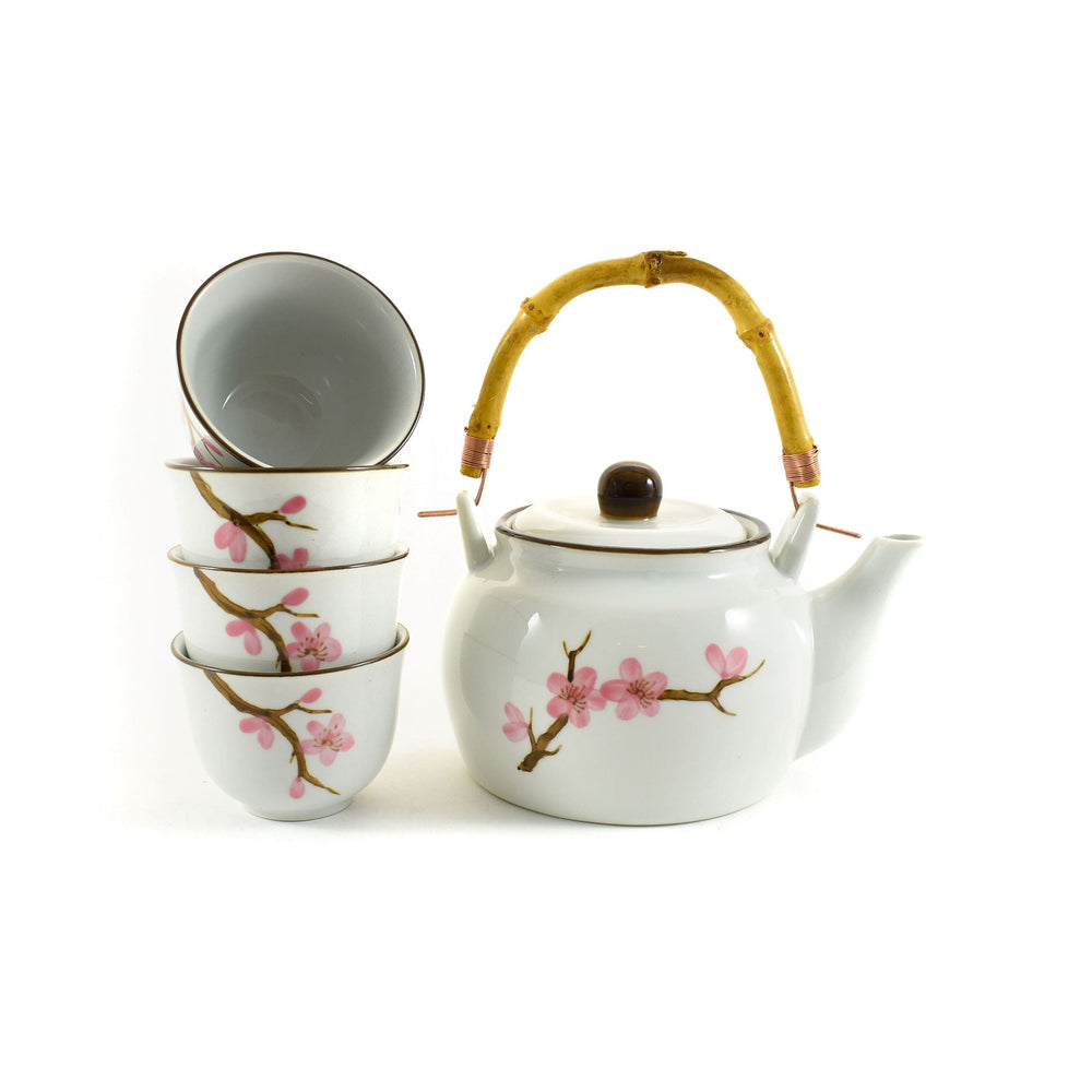 Pink Sakura Tea Set 800ml