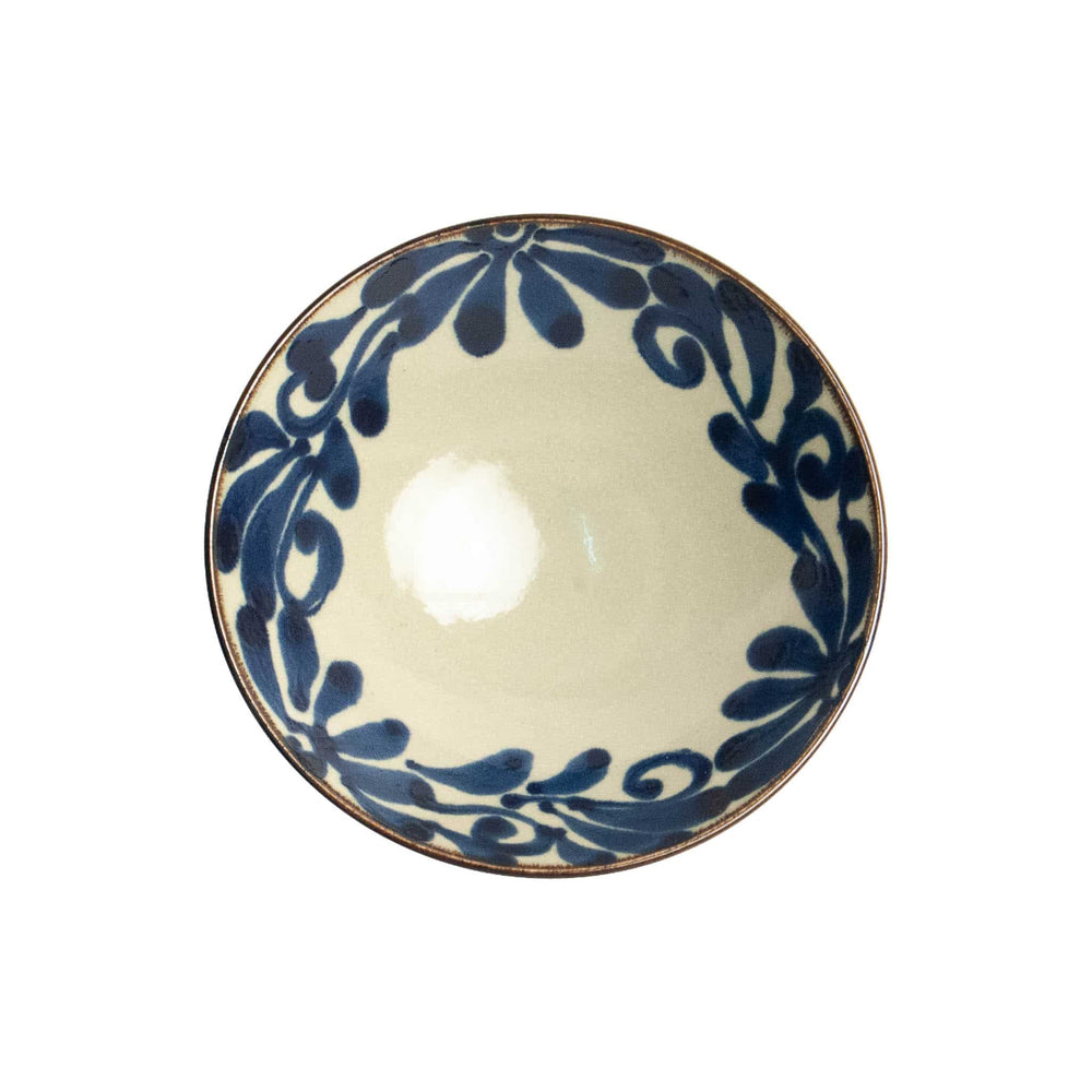 Shibuki Shallow Bowl, Blue