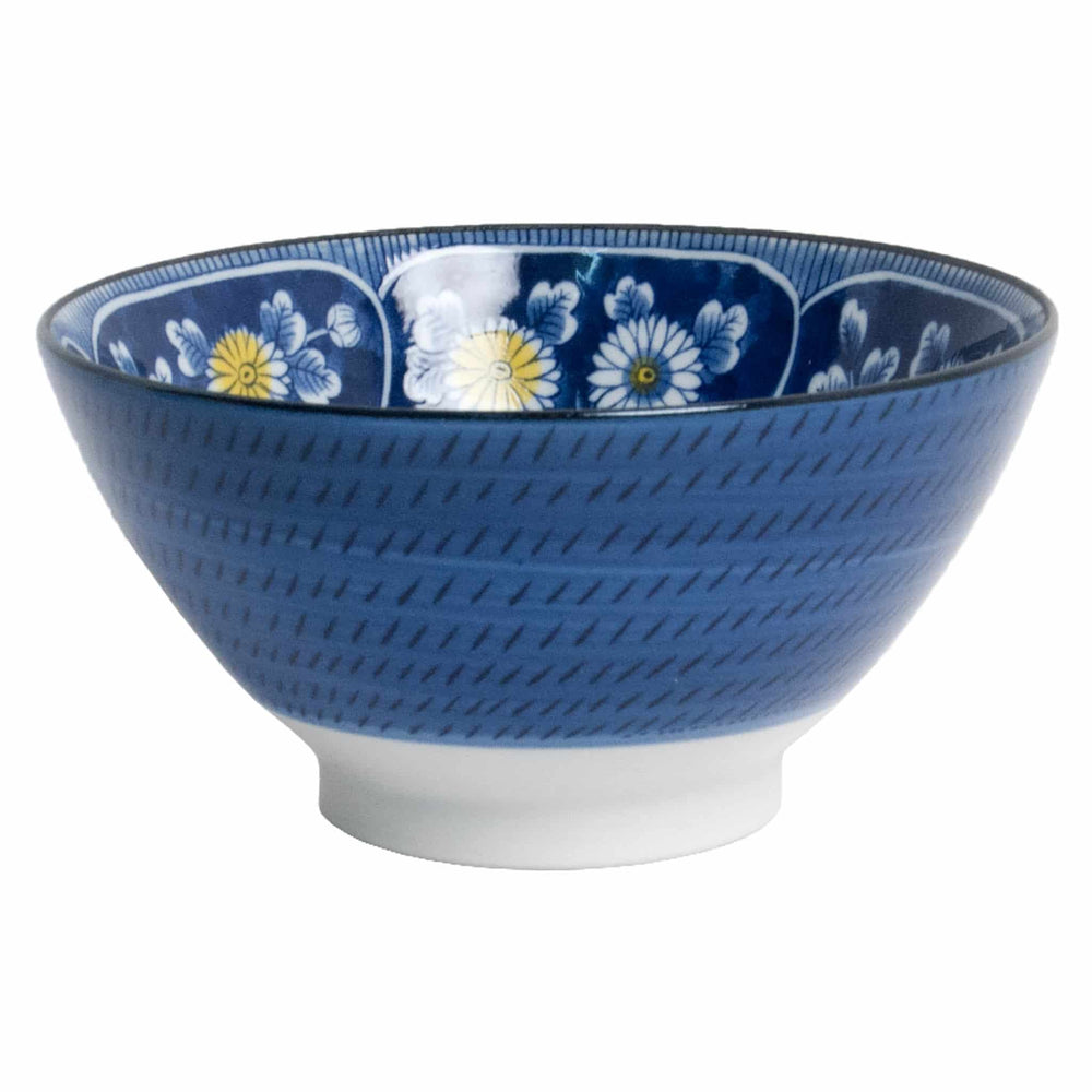 Floral Pattern Rice Bowl, Set of 3