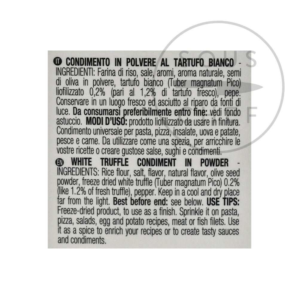 Tartuflanghe White Truffle Powder 60g