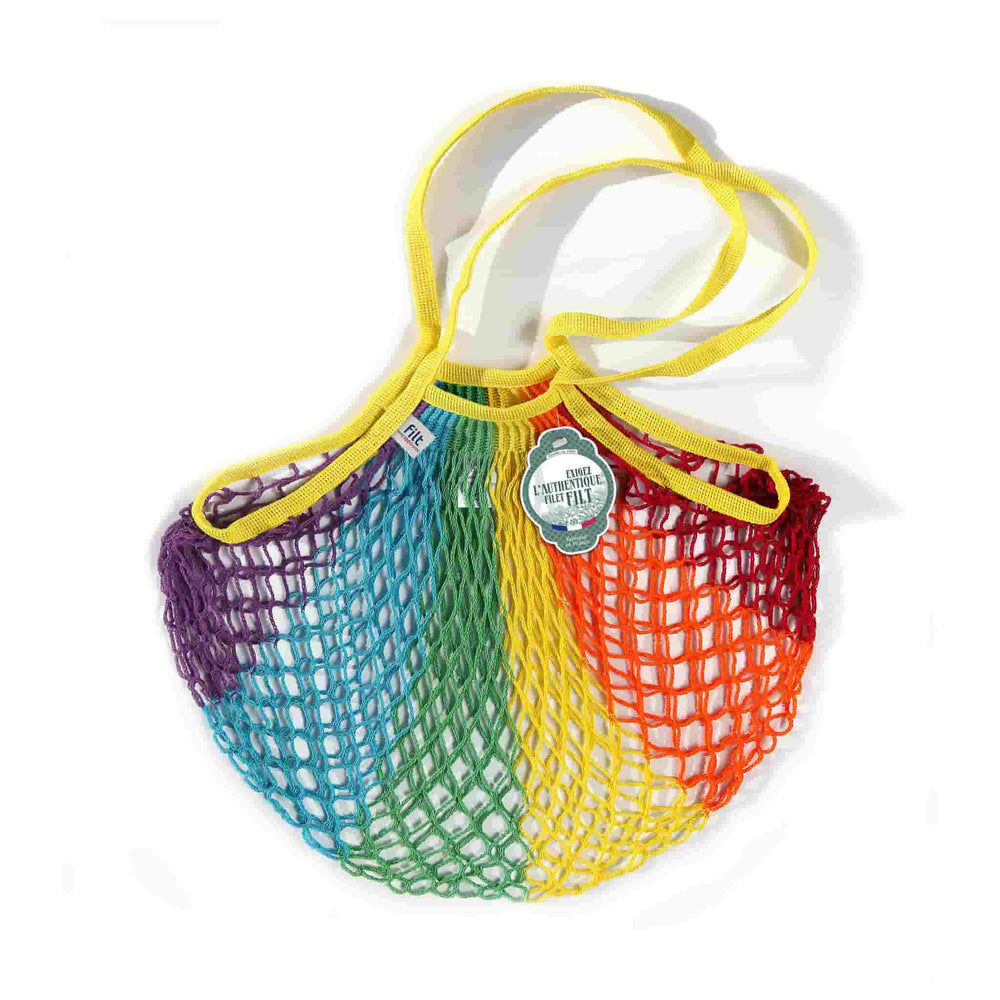 Filt String Bag in Rainbow