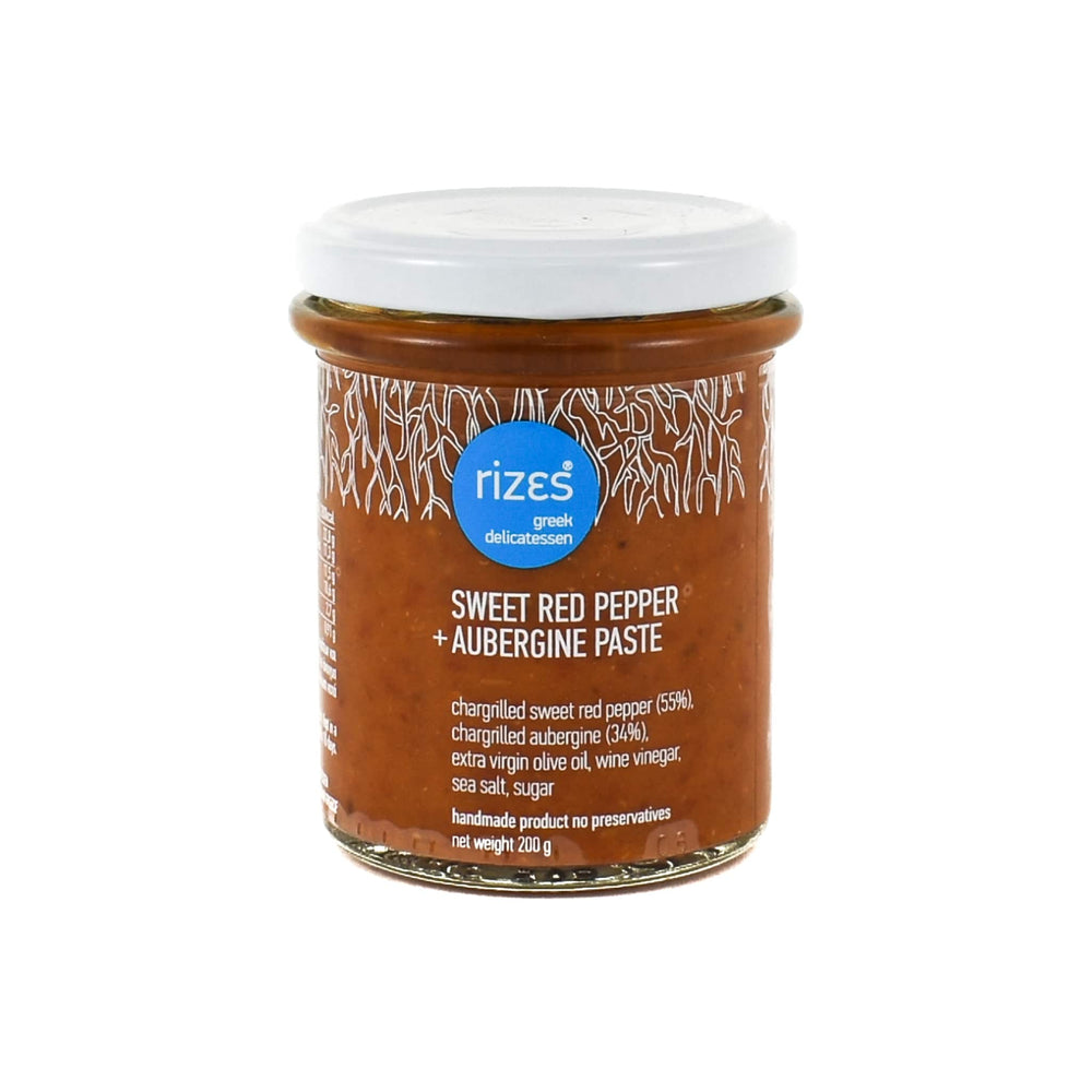 Rizes Red Pepper & Aubergine Paste, 200g