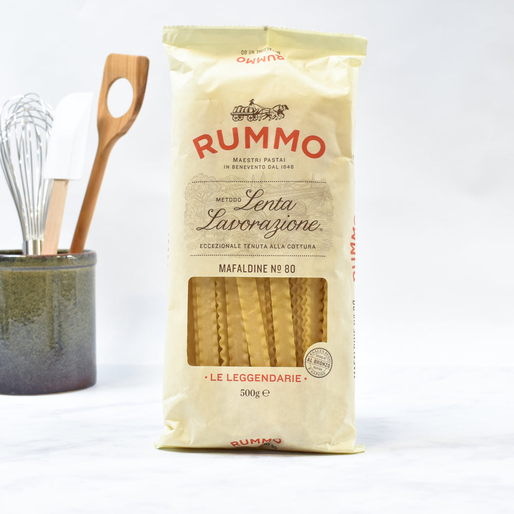 Rummo Mafaldine Pasta 500g lifestyle photograph