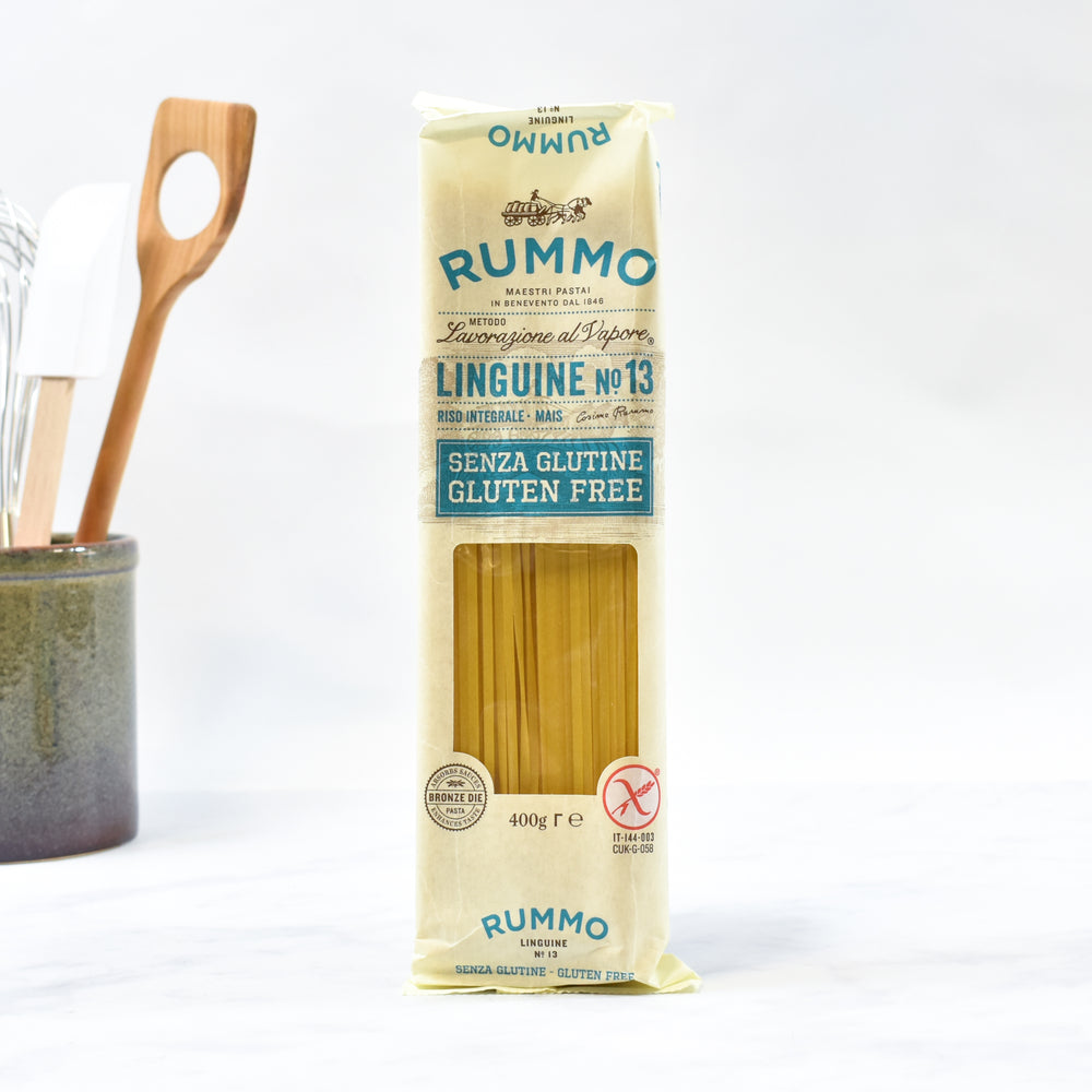 Rummo Gluten Free Linguine 400g lifestyle photograph