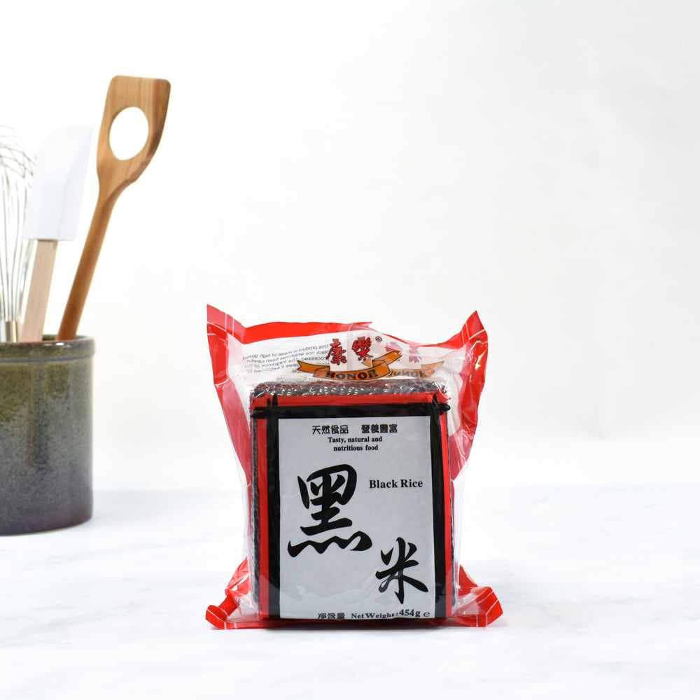 Chinese Black Rice 454g lifestyle photograph