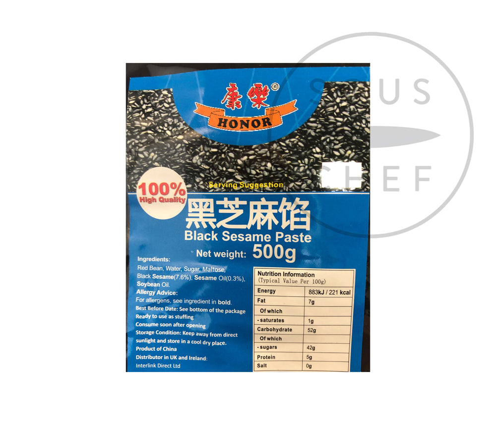 Sweetened Black Sesame Paste, 500g