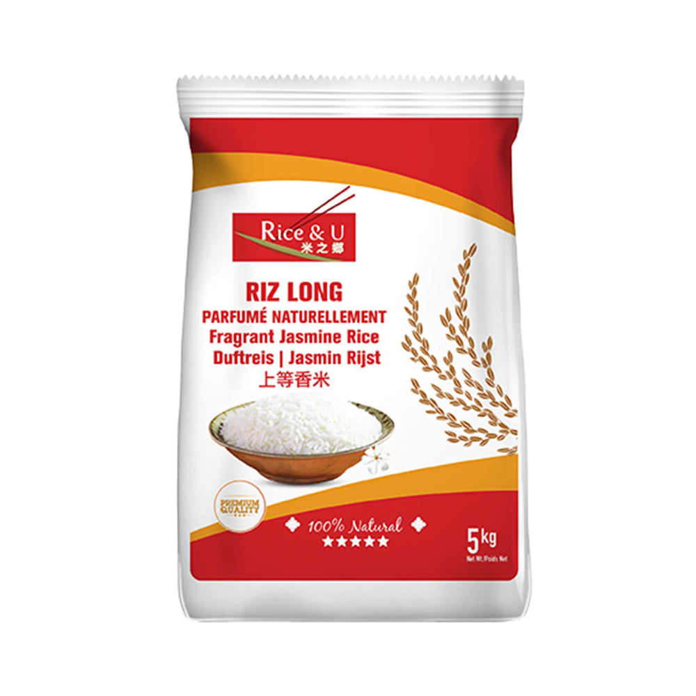 R&U Fragrant Jasmine Rice, 5kg