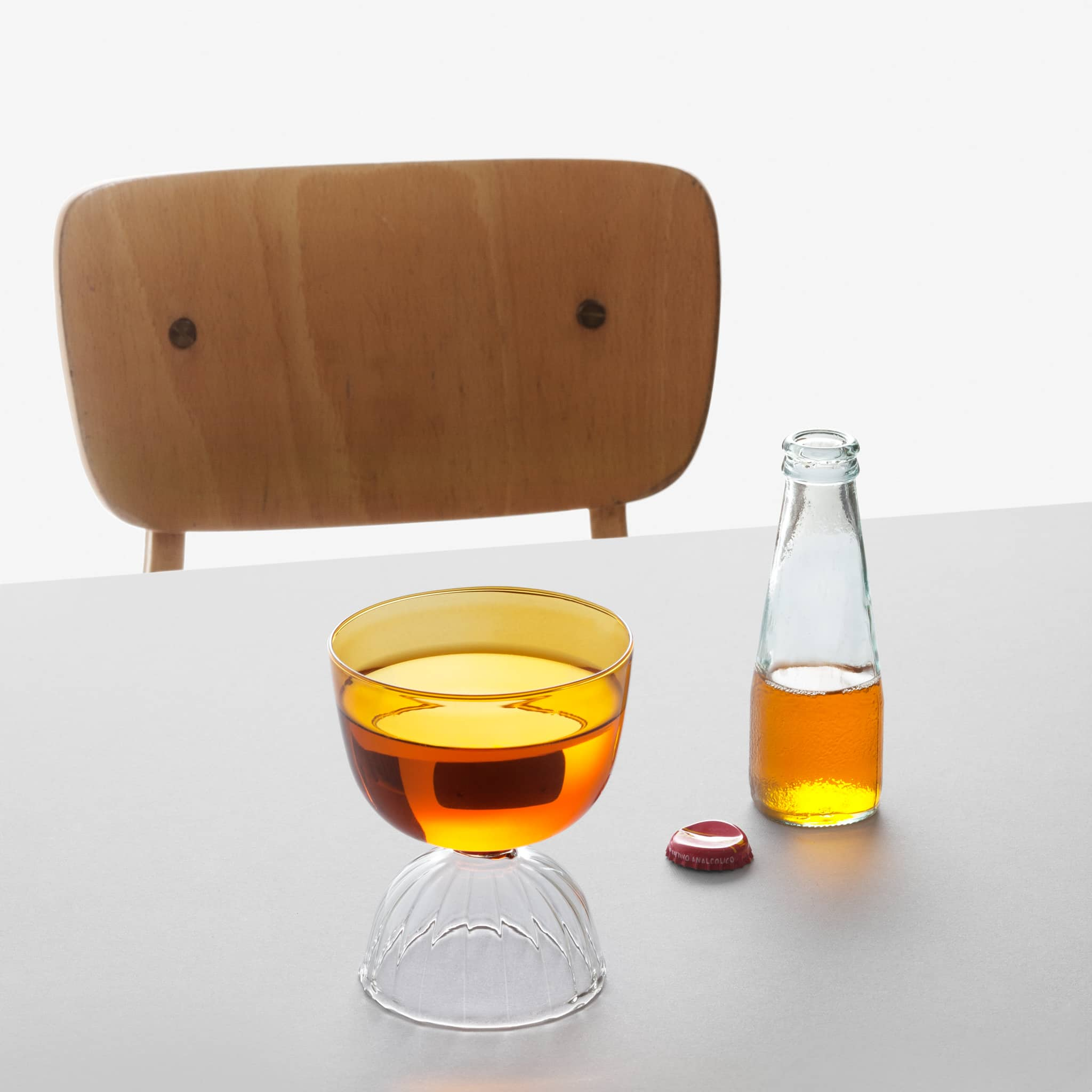 Ichendorf Milano Tutu Amber Water Glass