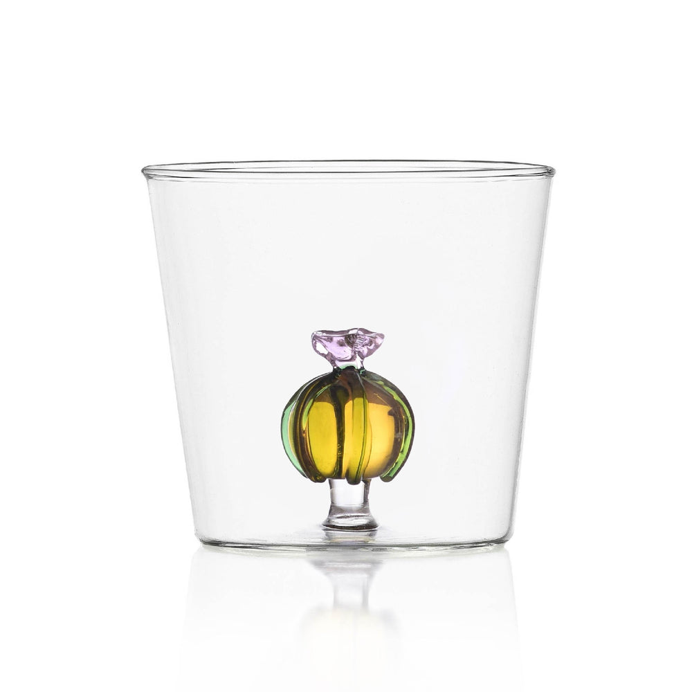 Ichendorf Milano Yellow Cactus with Flower Tumbler 35cl