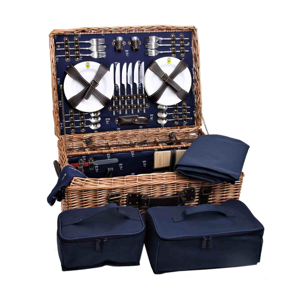 Champs-Elysees Navy Picnic Hamper