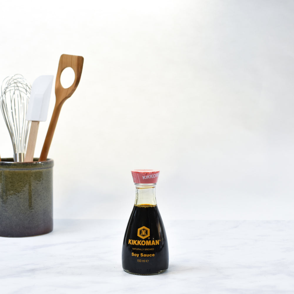 Kikkoman Soy Sauce - Pouring Pot 150ml lifestyle photograph