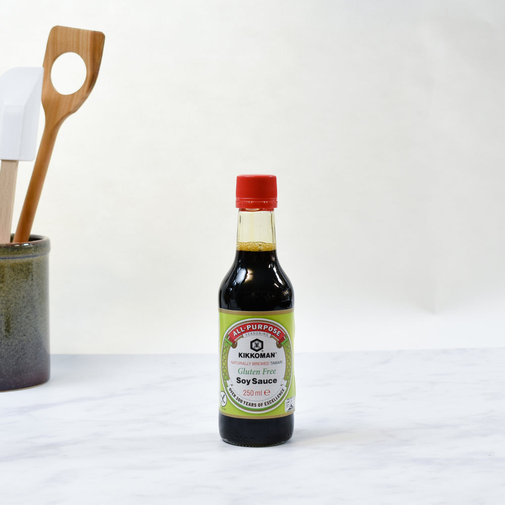 Kikkoman Tamari Soy Sauce - Gluten Free 250ml lifestyle photograph