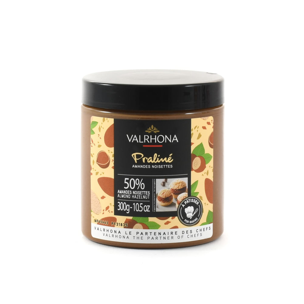 Valrhona Almond & Hazelnut Praline Paste, 300g