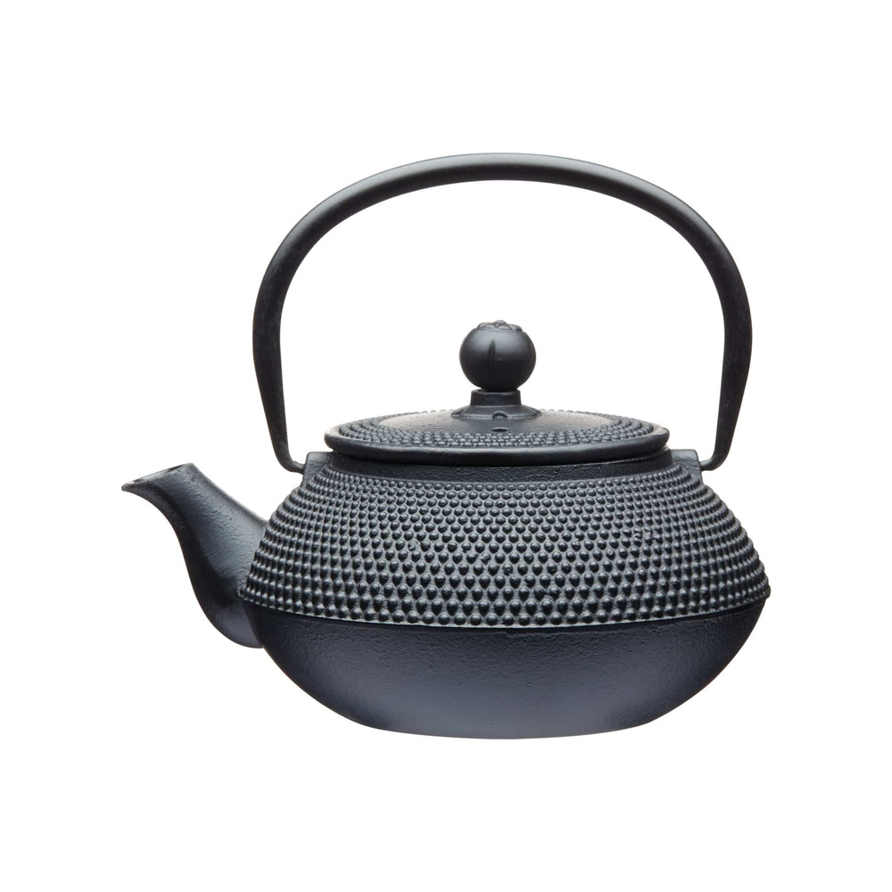 Black Cast Iron Teapot 600ml